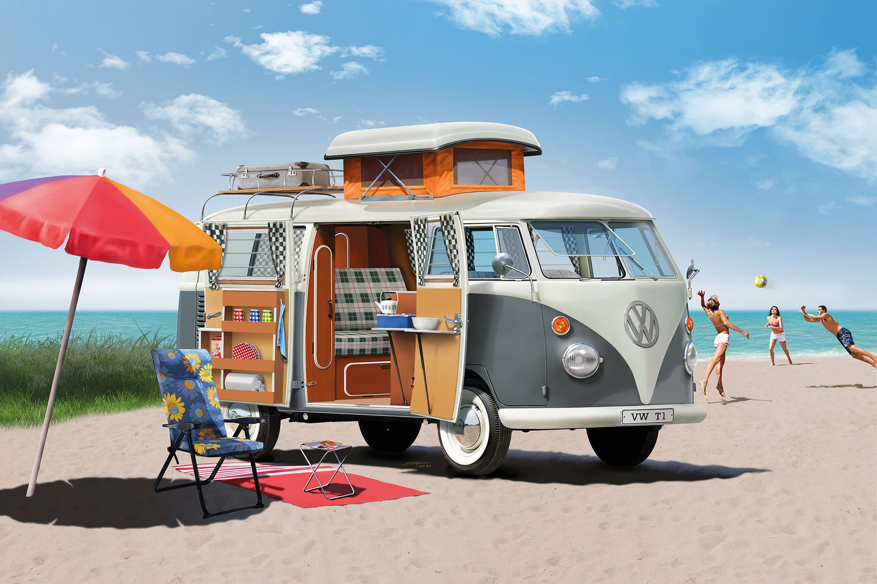 VW T1 lakóautó