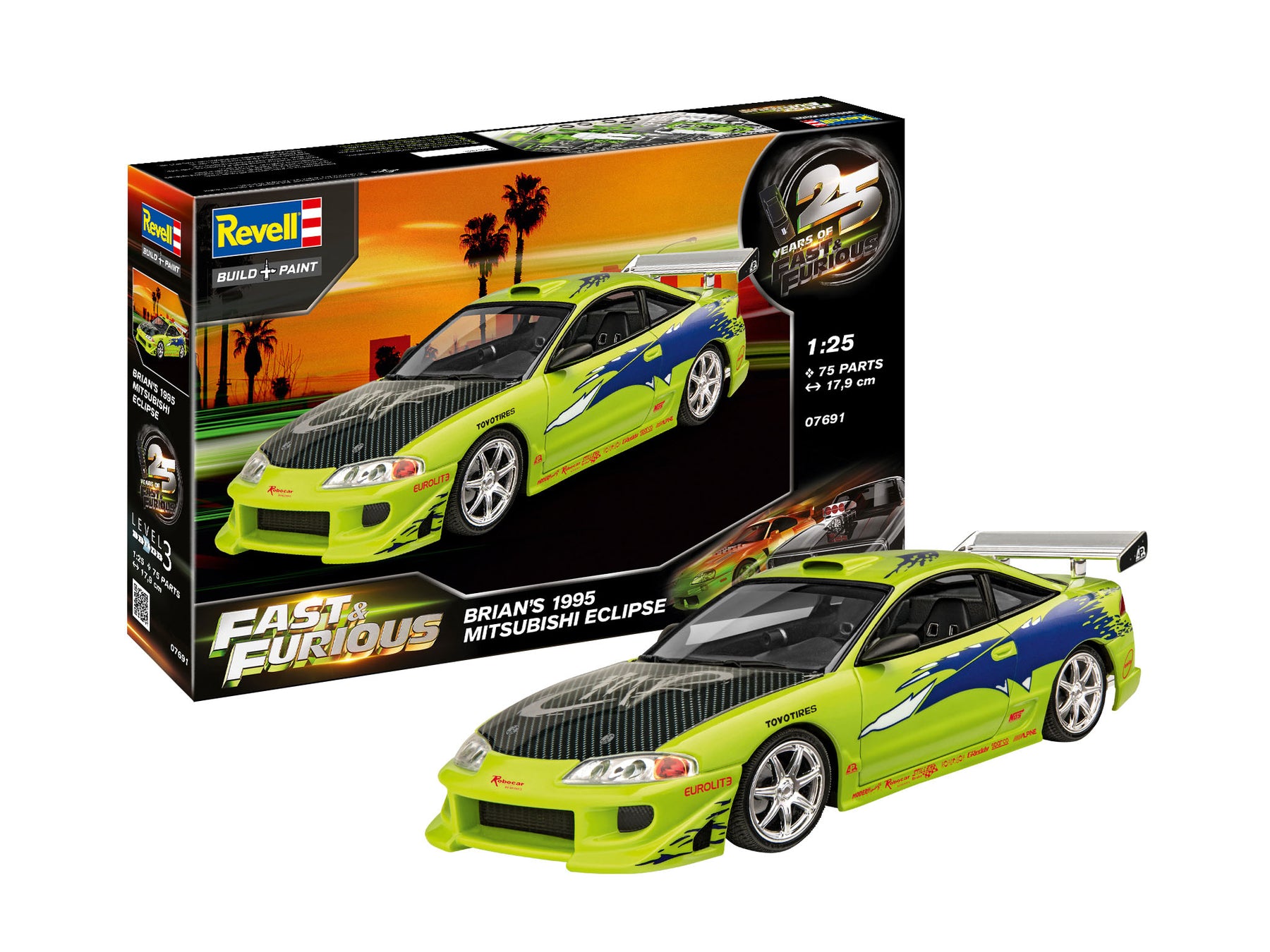 Fast-Furious Brian's Mitsubishi Eclipse uit 1995
