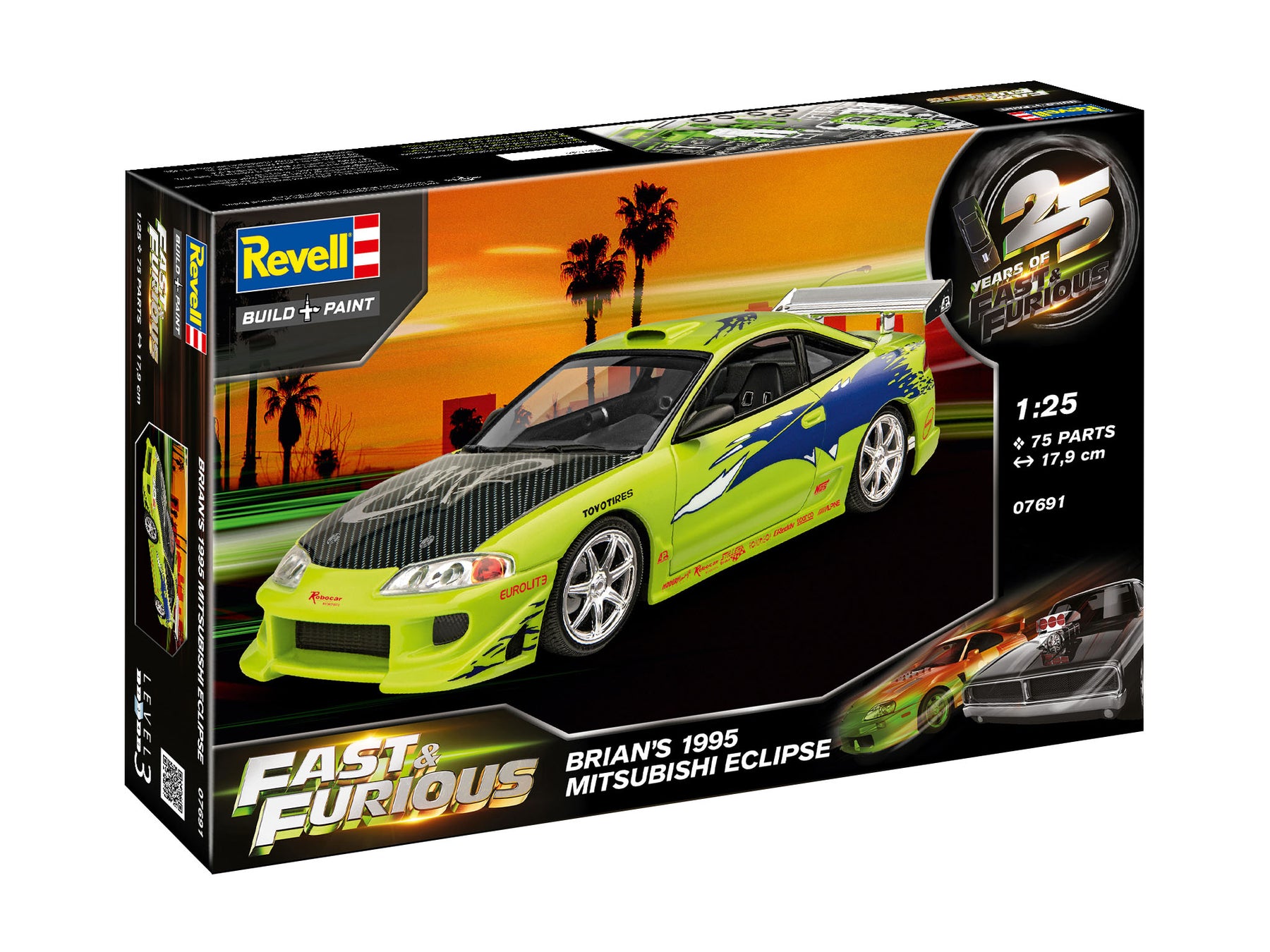 Rychle - zběsile Brianovo Mitsubishi Eclipse z roku 1995
