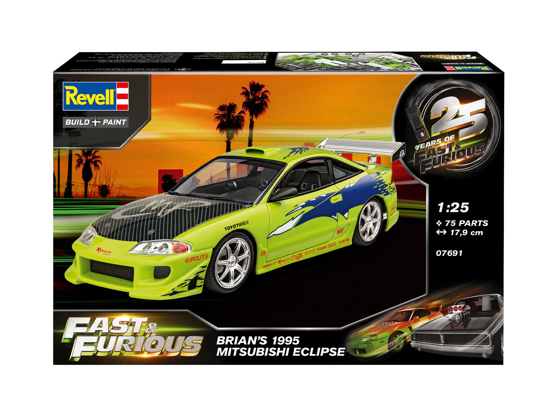 Rychle - zběsile Brianovo Mitsubishi Eclipse z roku 1995