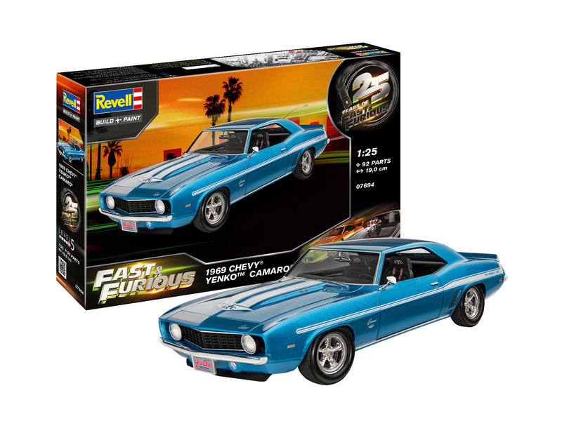 Rychle a zběsile 1969 Chevy Camaro Yenko