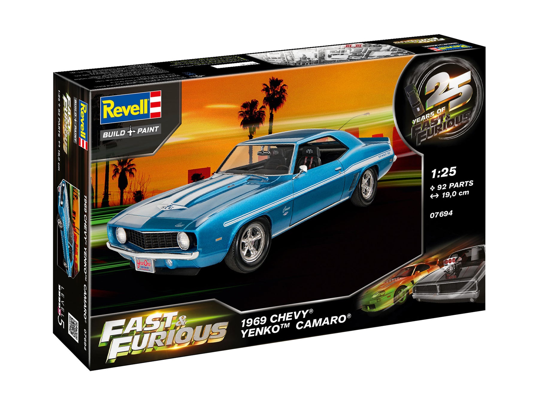 Rápido y Furioso 1969 Chevy Camaro Yenko