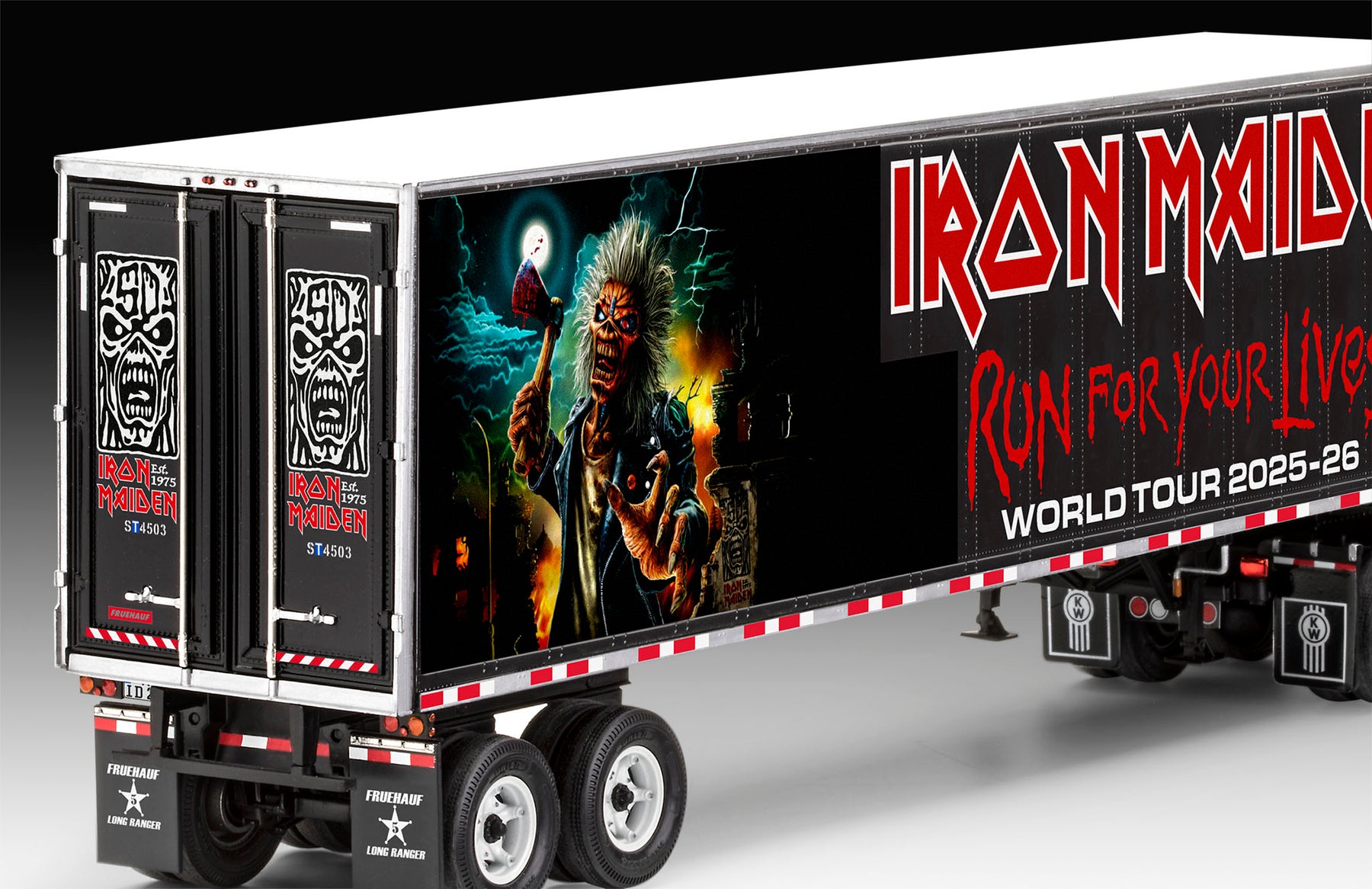 Iron Maiden" tour truck
