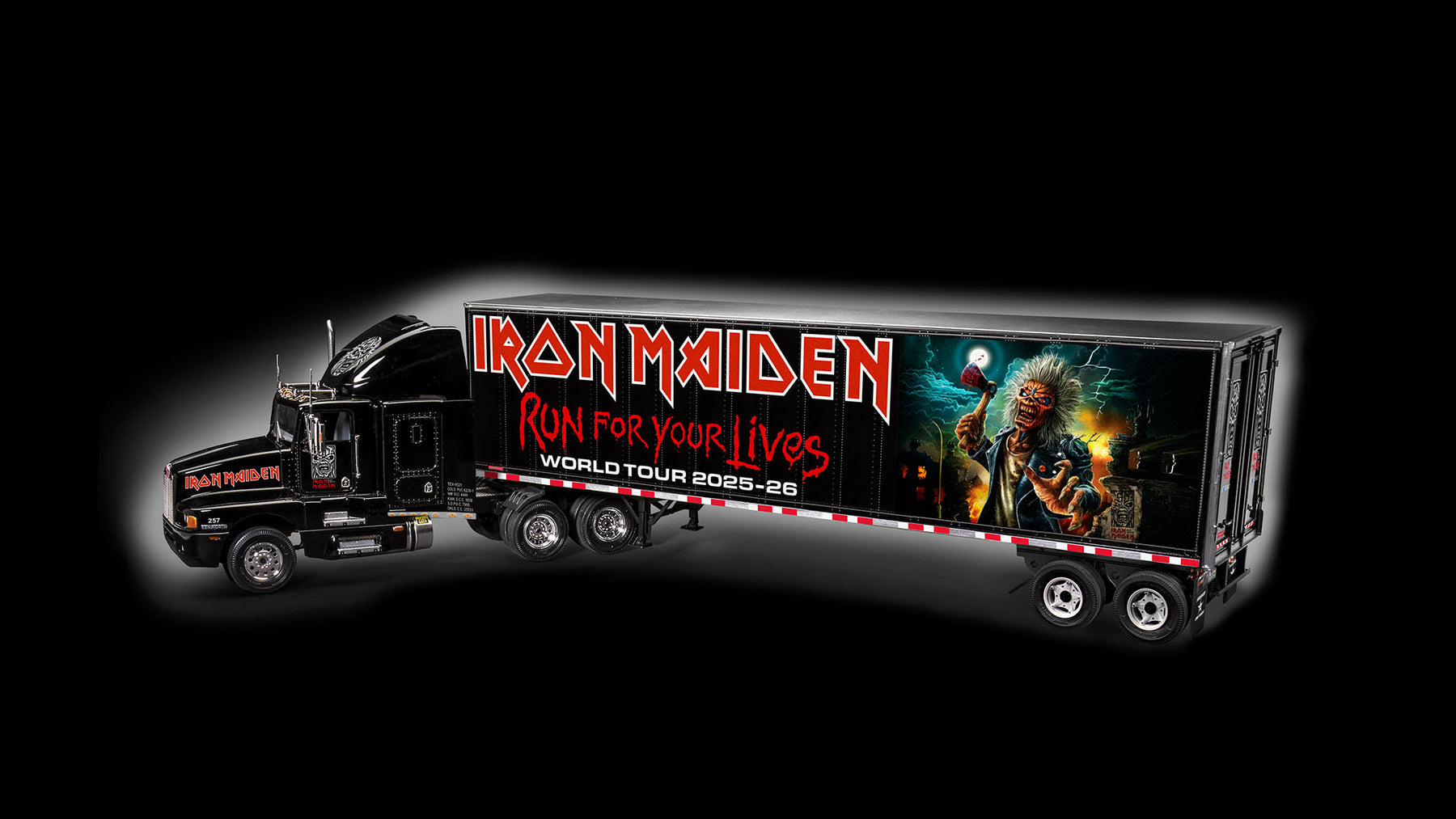 Iron Maiden" tour truck