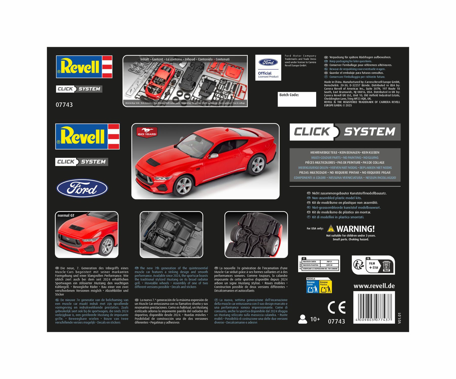 2024 Ford Mustang GT Click-System