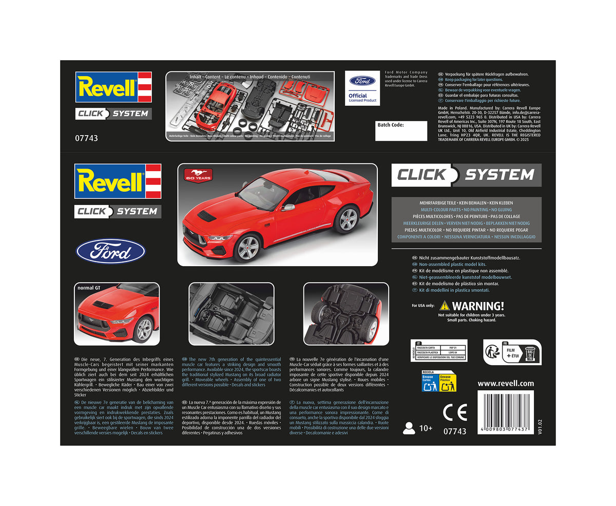2024 Ford Mustang GT Click-System