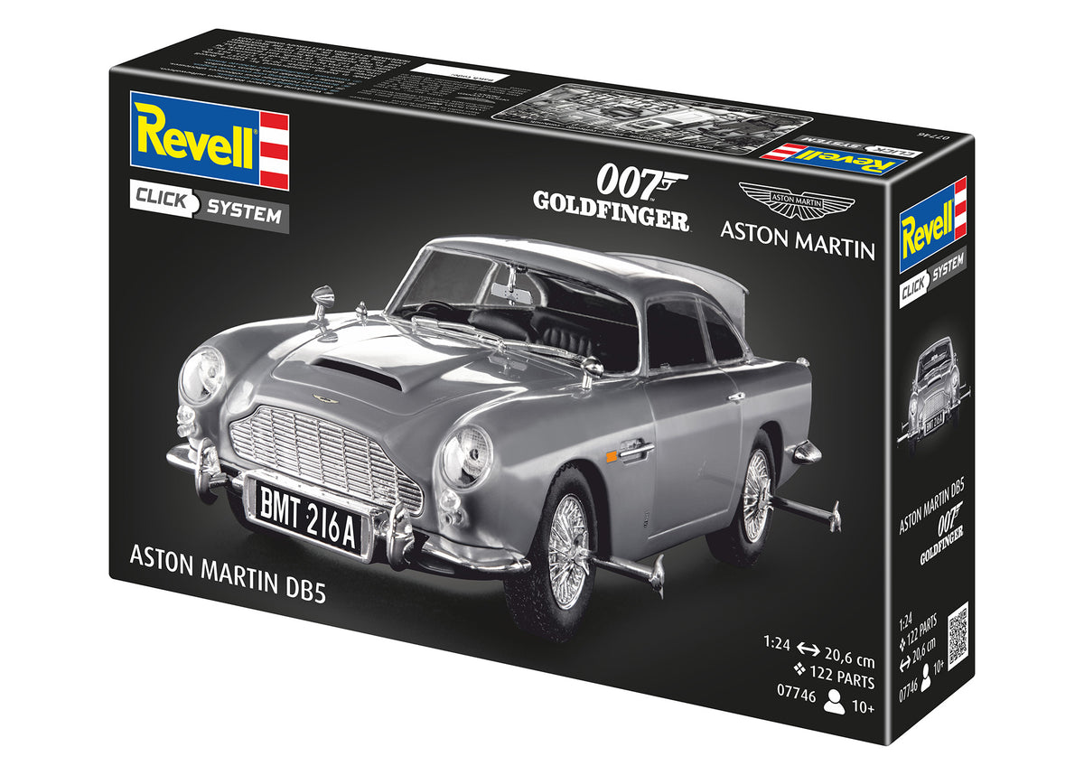 Sistema de clic James Bond Aston Martin DB5
