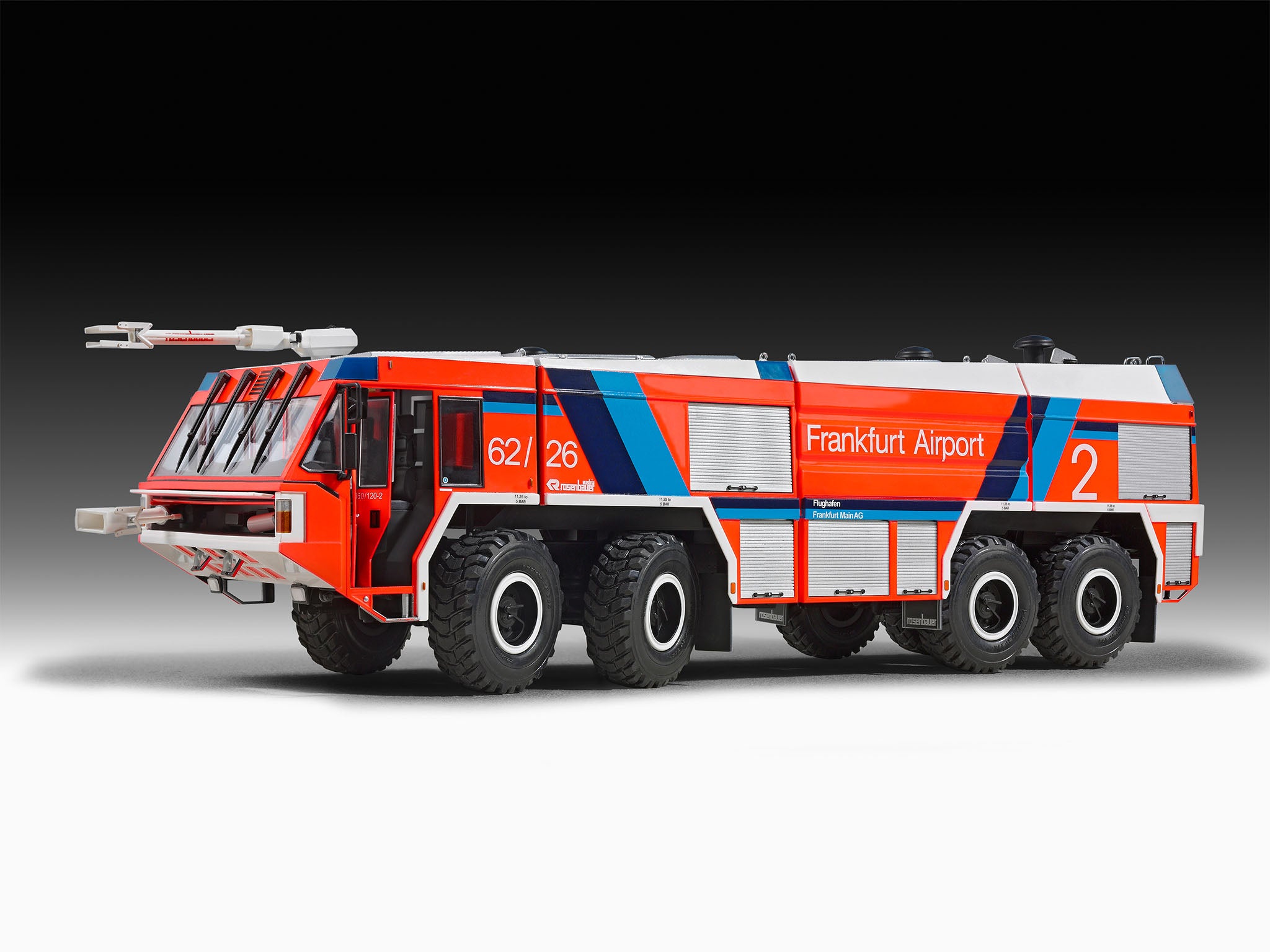 GLFL Simba 8x8 model kit: airport fire engine 1:24