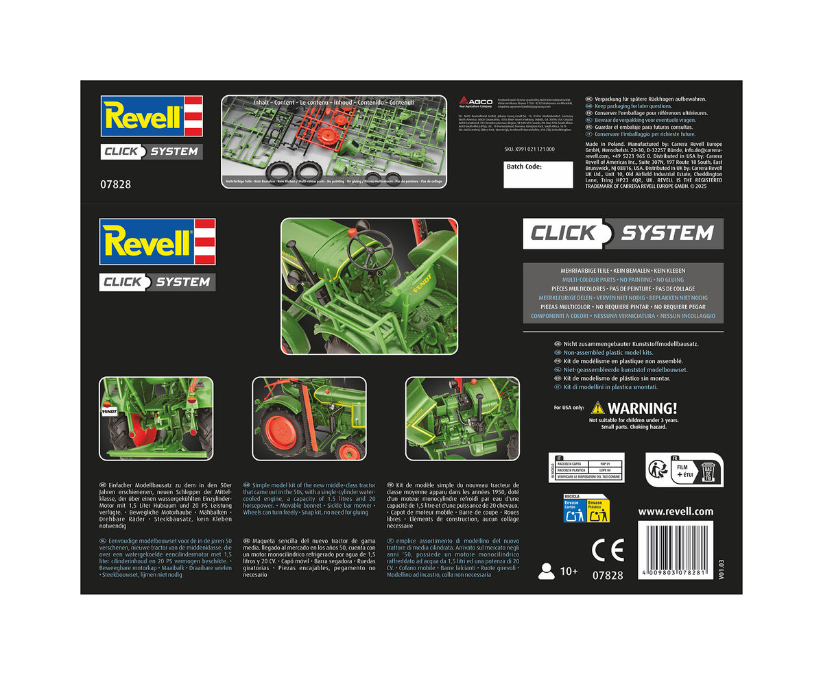 Fendt F20 Dieselroß Tractor Click-System