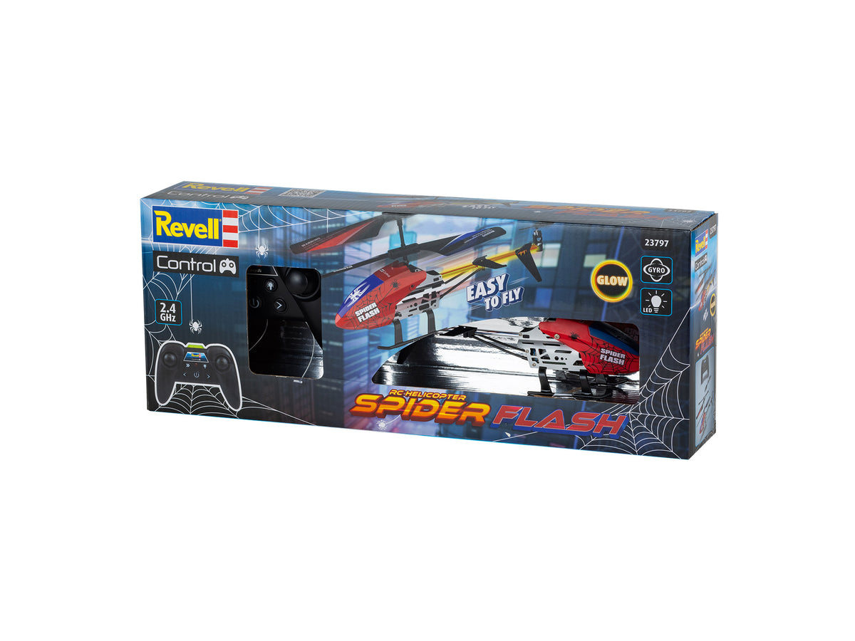 Helicóptero RC Araña Flash