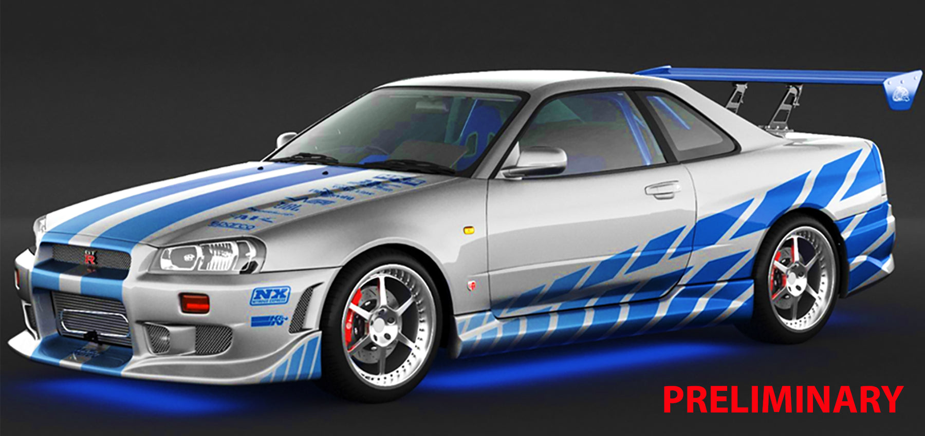 RC XXL High Speed Car  Nissan Skyline