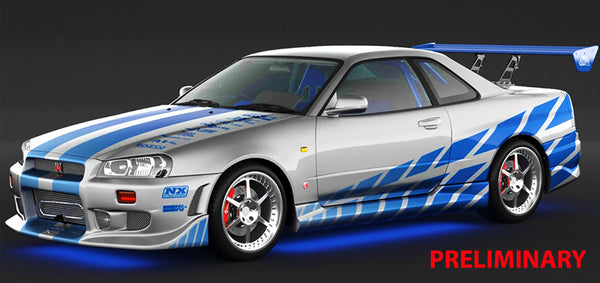 RC XXL High Speed Car Nissan Skyline