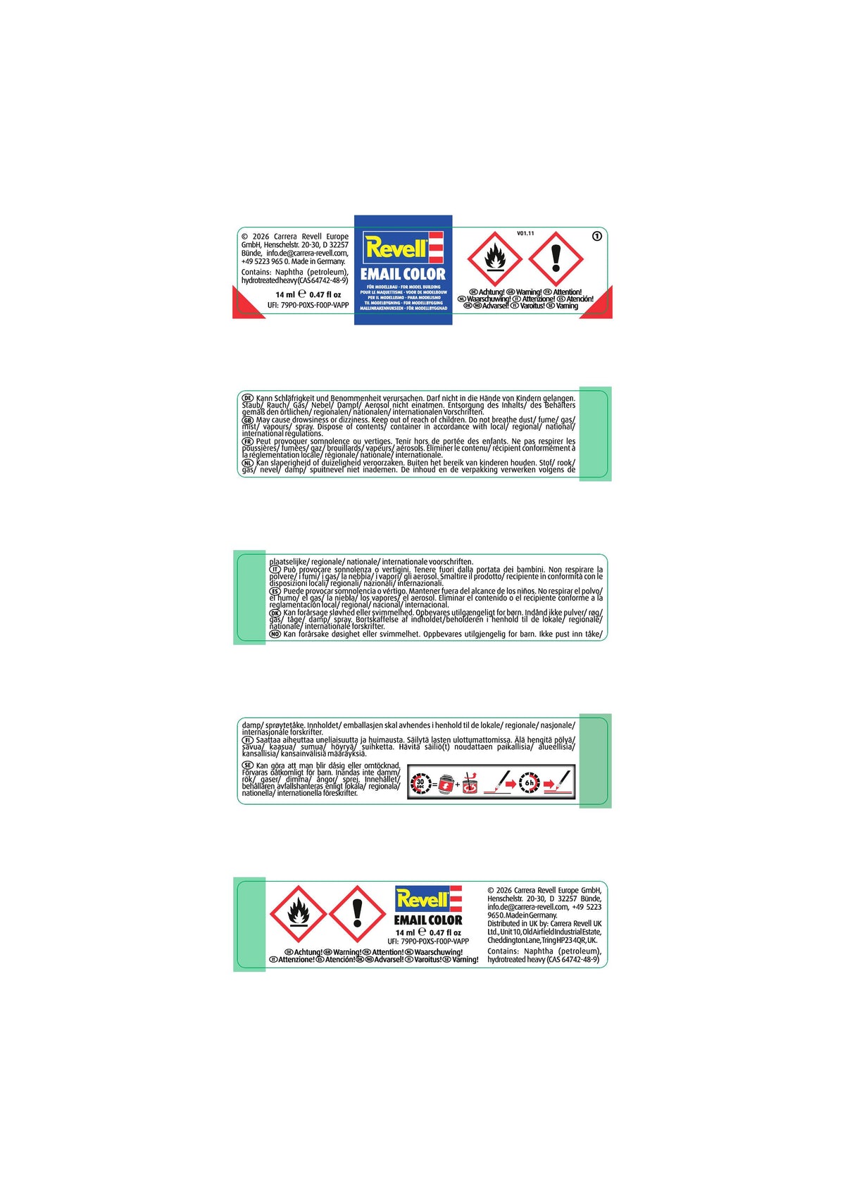Zijde "Donkergrijs" (RAL 7012) Emaille Kleur Emaille 14ml