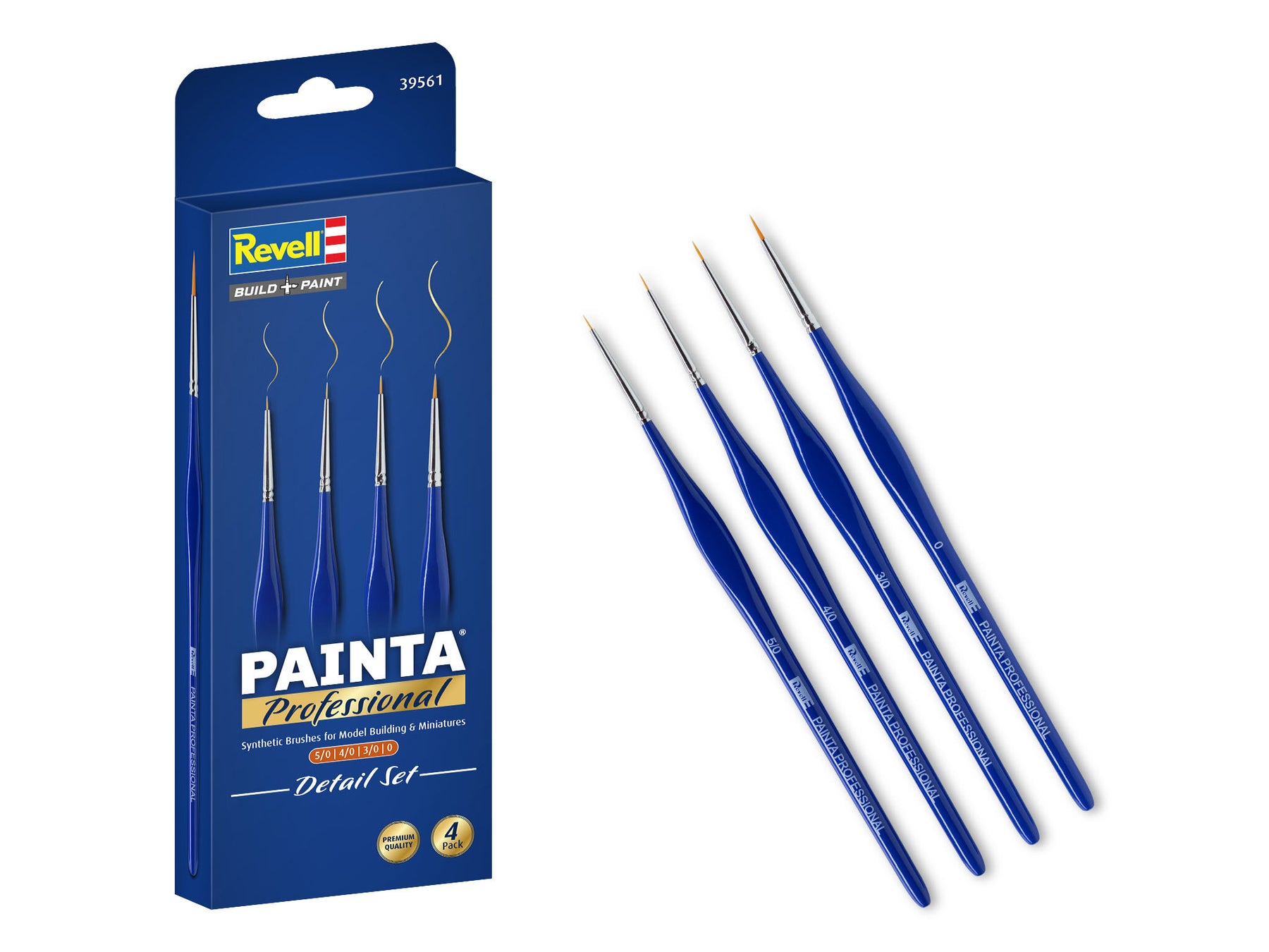 Painta Professional Brushes: Detail Set