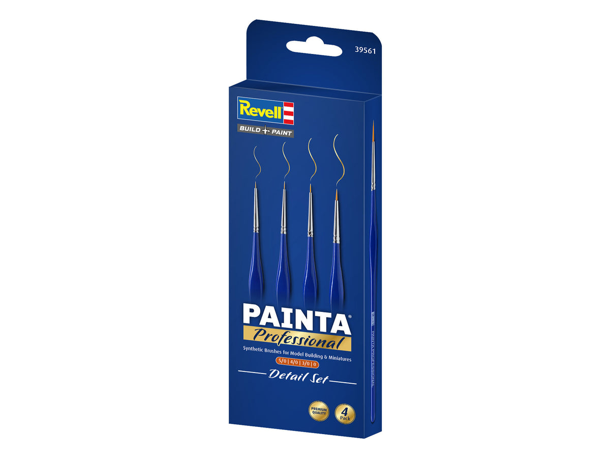Painta professionele penselen: detailset