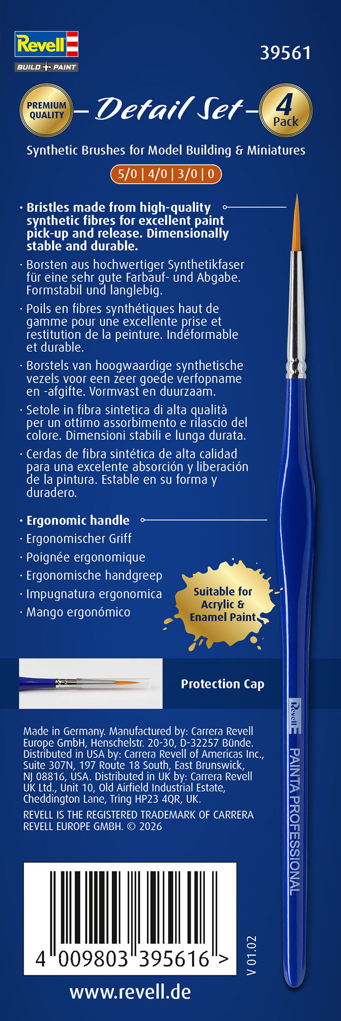 Painta Professional Brushes: Detail Set