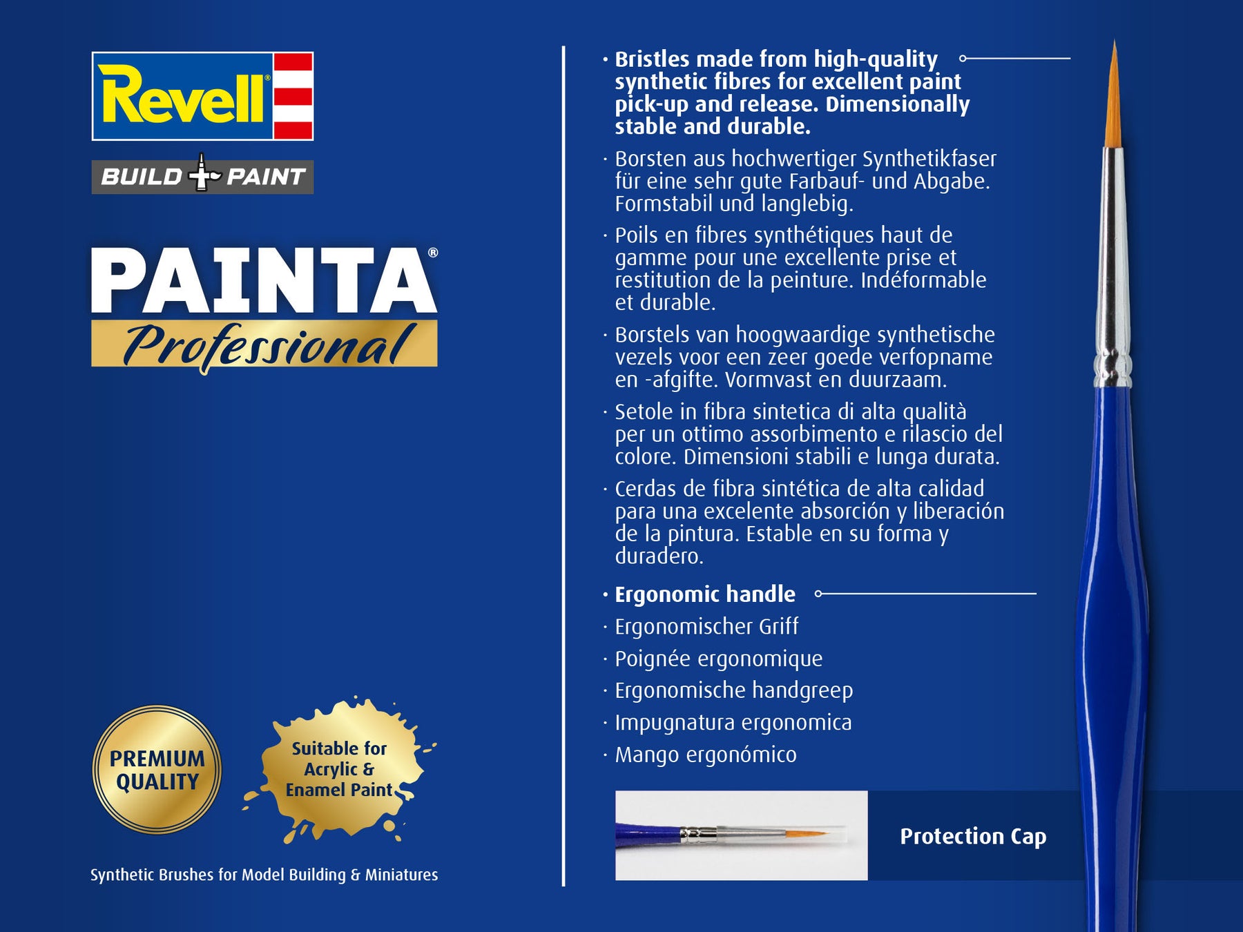 Painta Professional Brush, Size 0