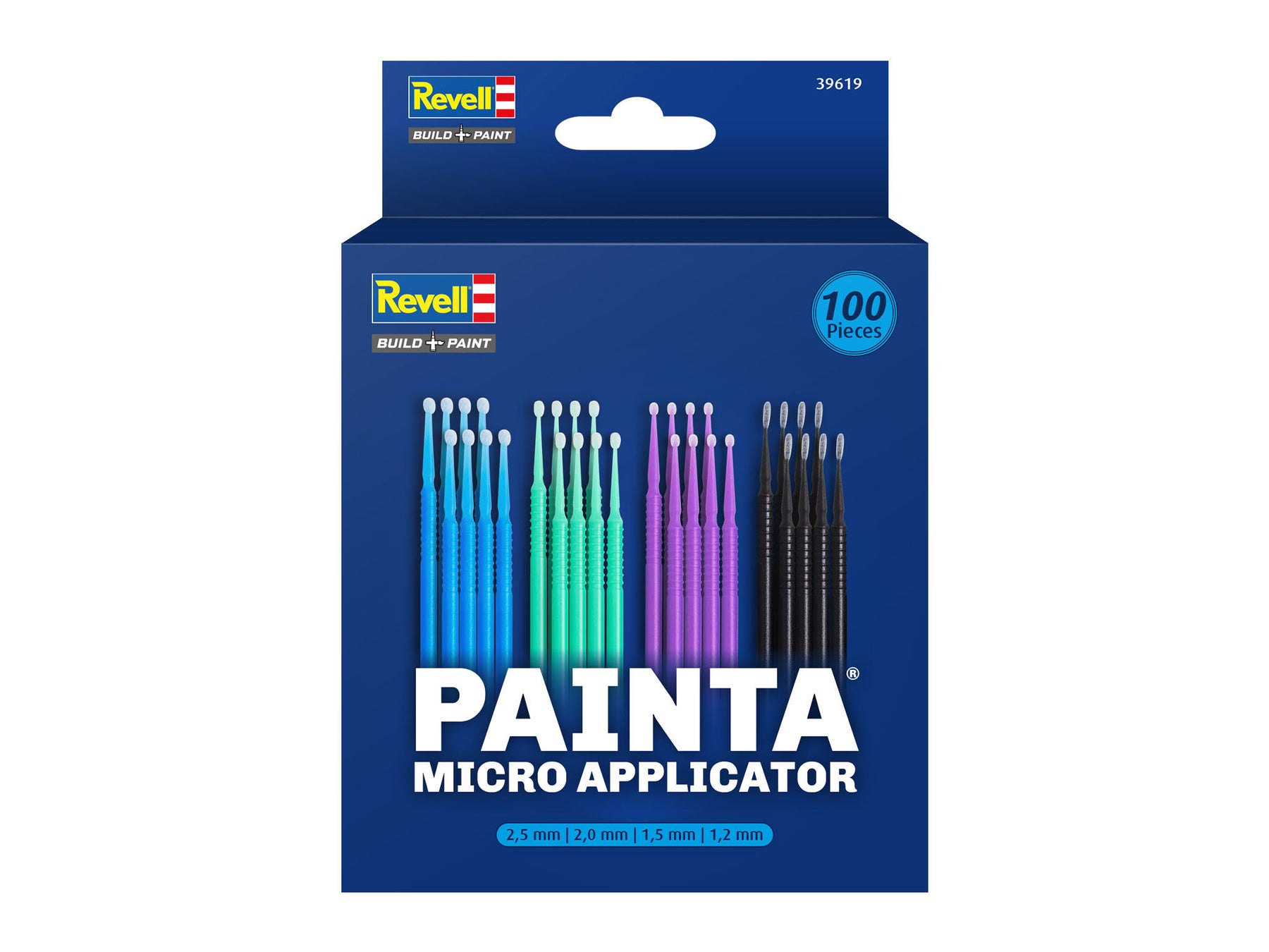 Micro Applicator - 100pcs - 2.5mm - 2.0mm - 1.5mm