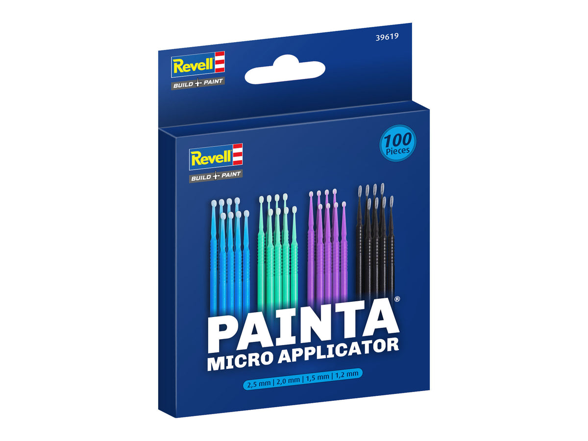 Micro applicateur - 100 pièces - 2,5 mm - 2,0 mm - 1,5 mm