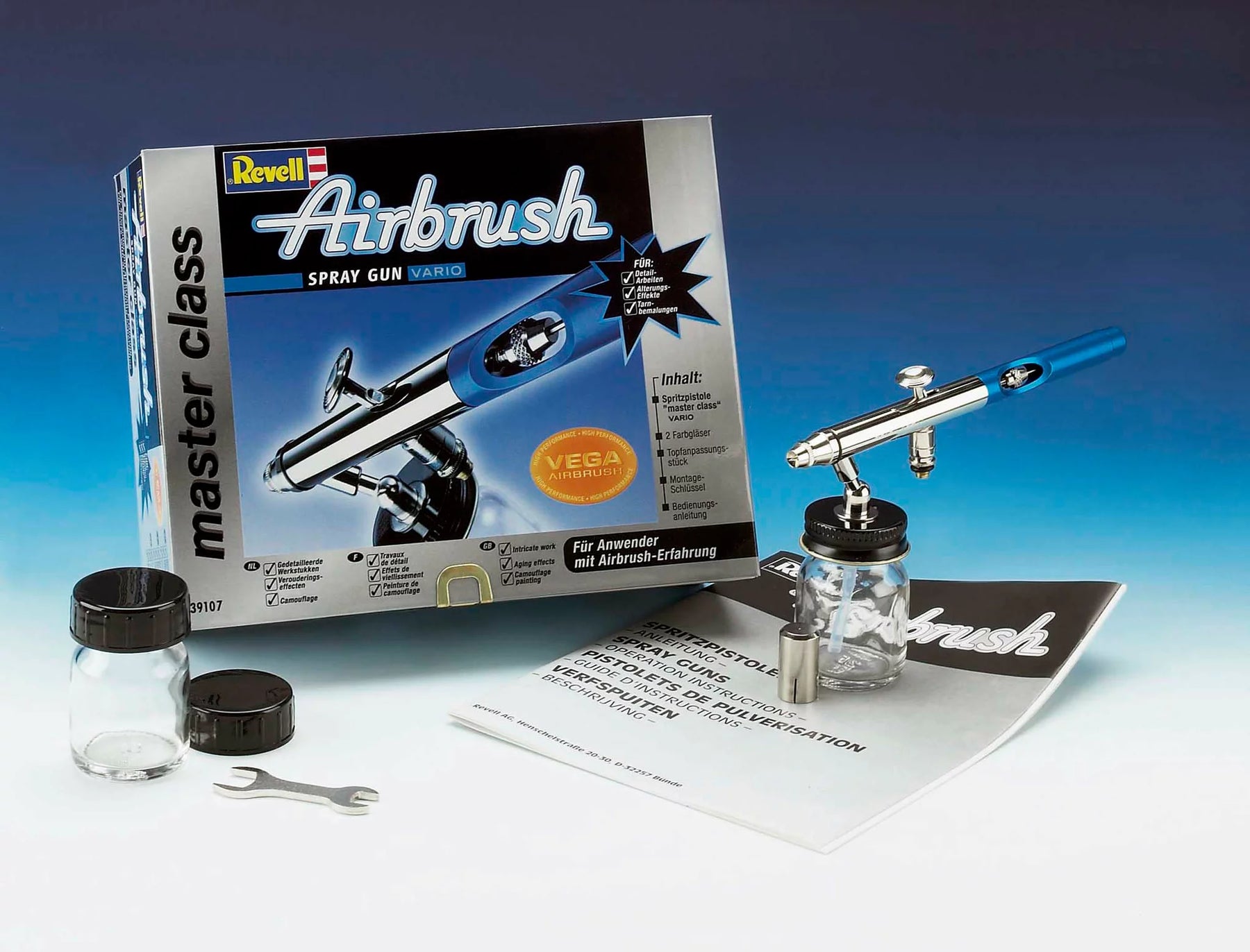 Airbrush Spritzpistole "Vario" Master Class