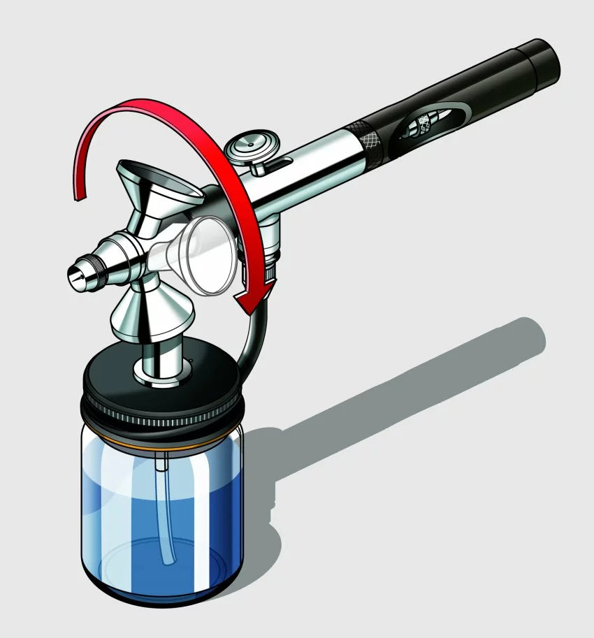 Airbrush spray gun "Flexible" Master Class