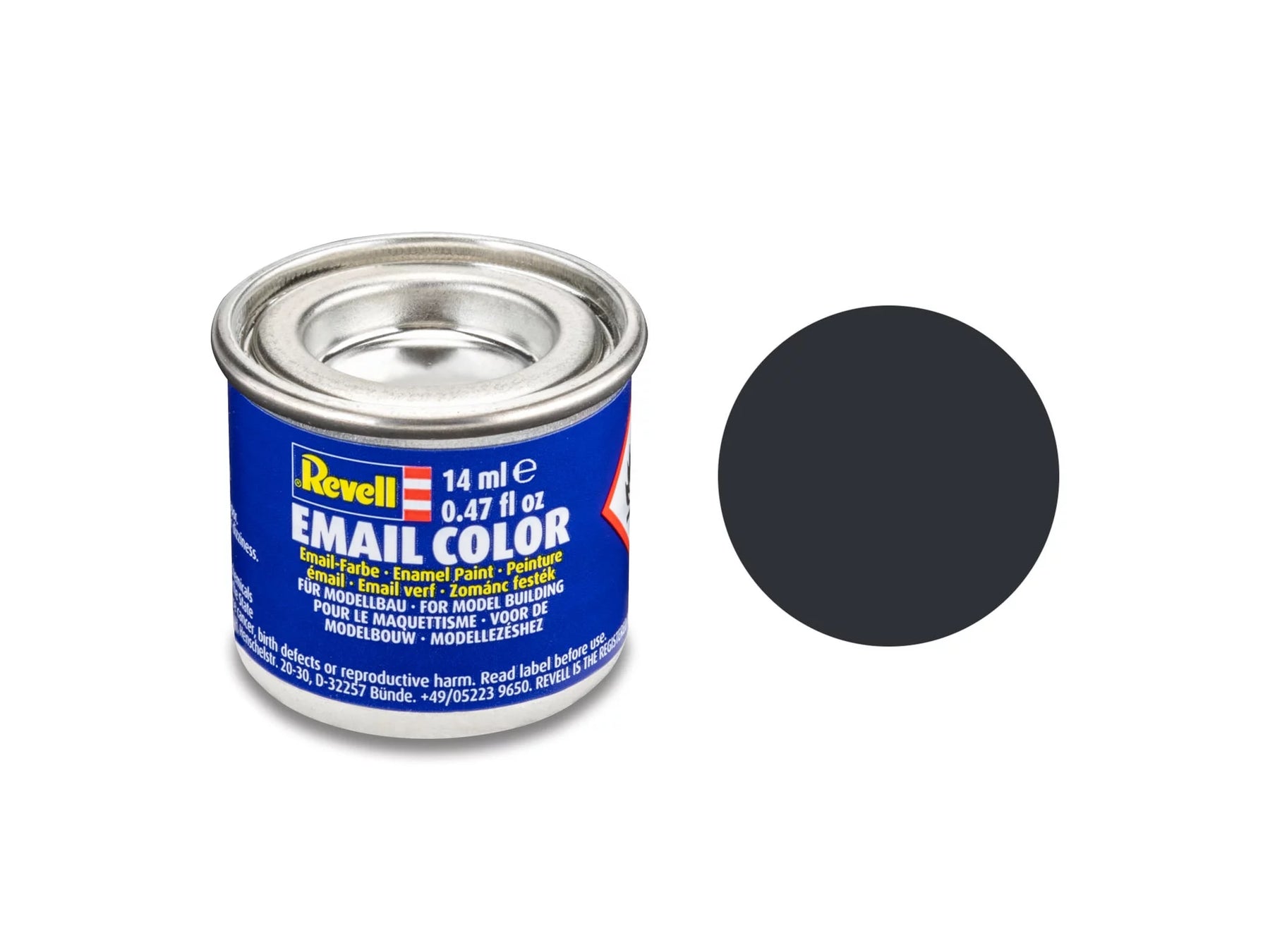 anthracite, mat RAL 7021 bidon de 14 ml