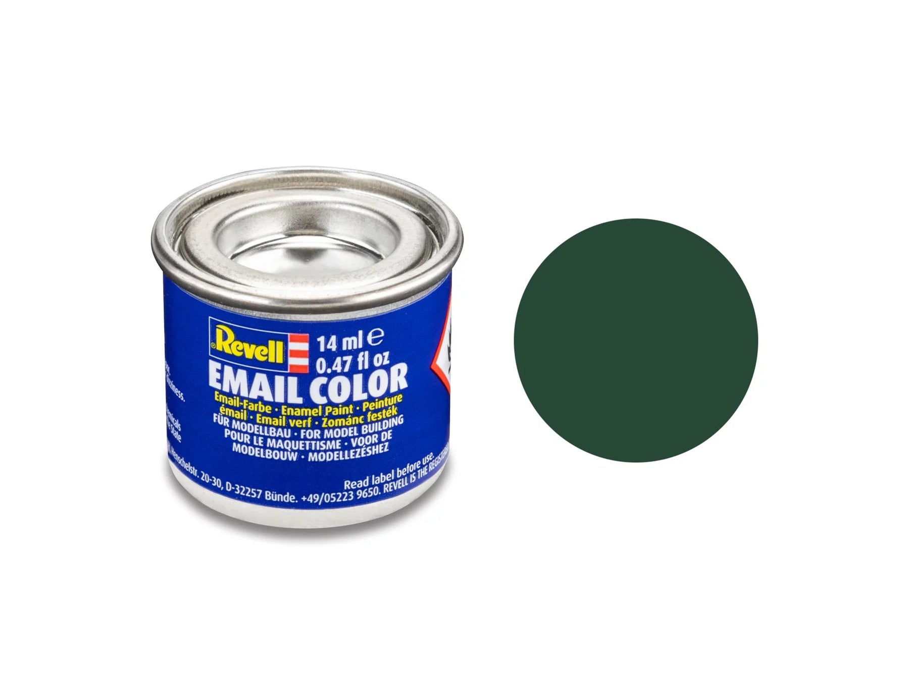 donkergroen, mat RAF 14 ml blik