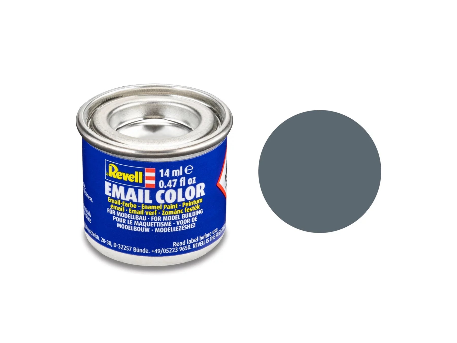 blauwgrijs, mat RAL 7031 14 ml blik