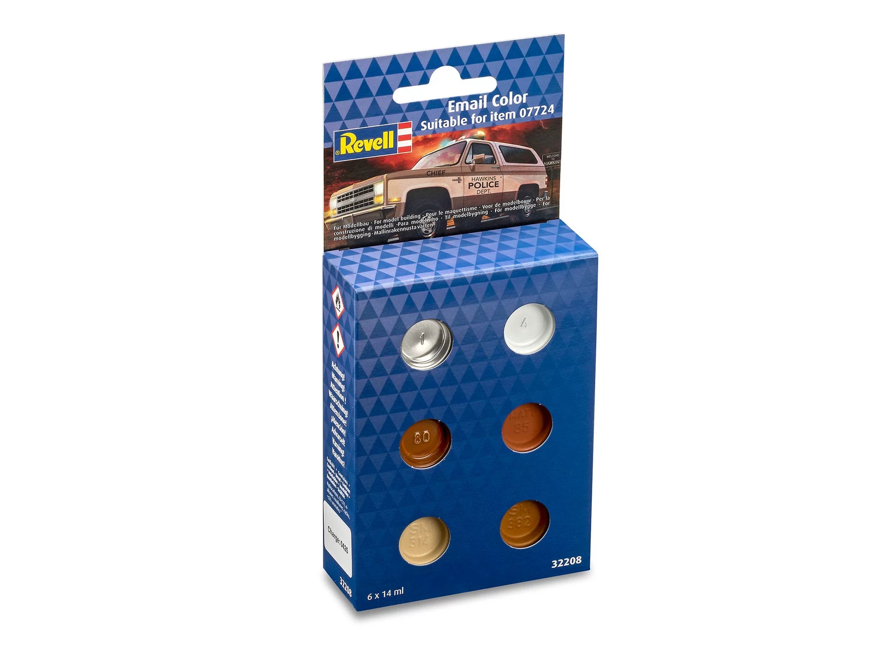 Email Kleurset passend voor artikel 07724 (6x 14ml)