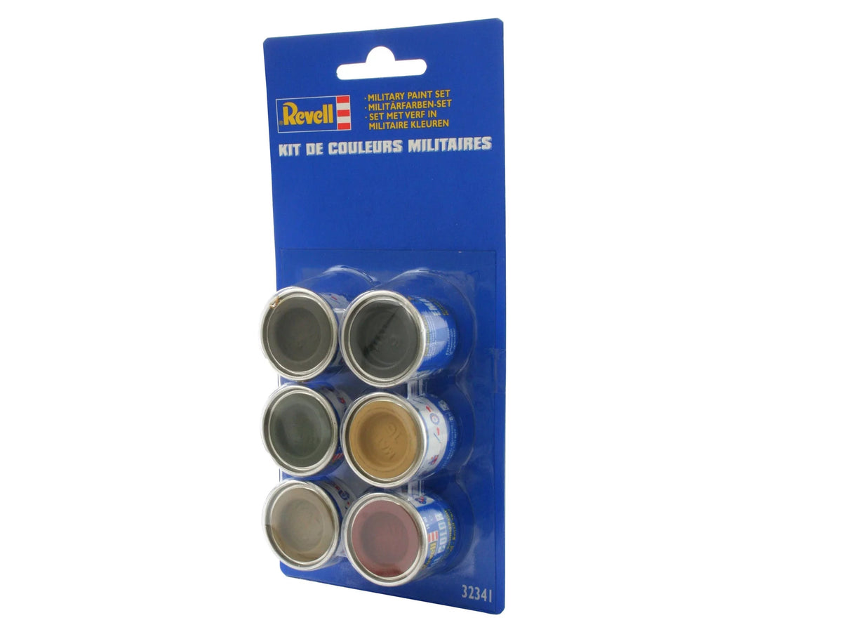 Militaire verfset (6x14ml emailverf)