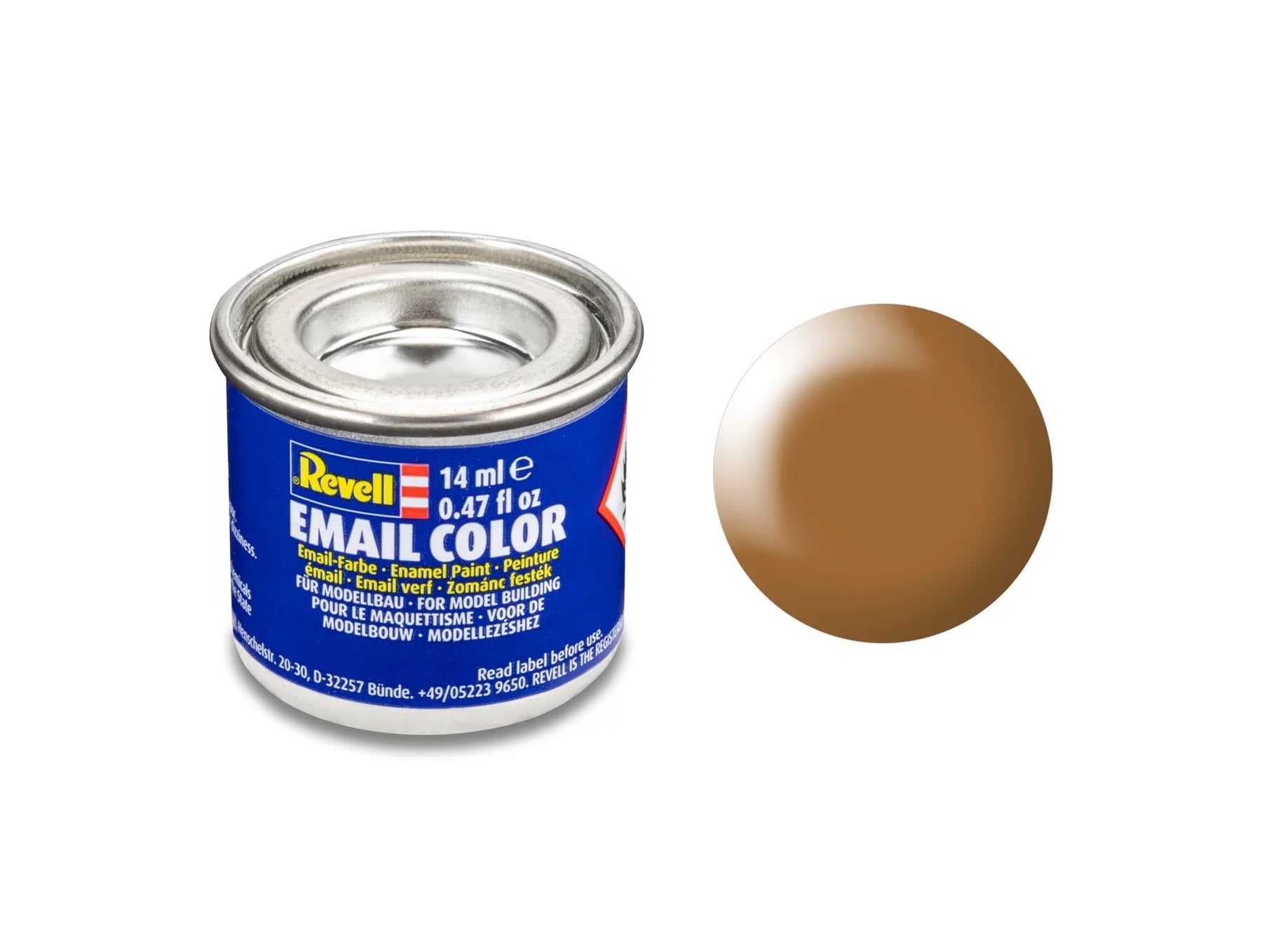 wood brown, semi-matt RAL 8001 14 ml can