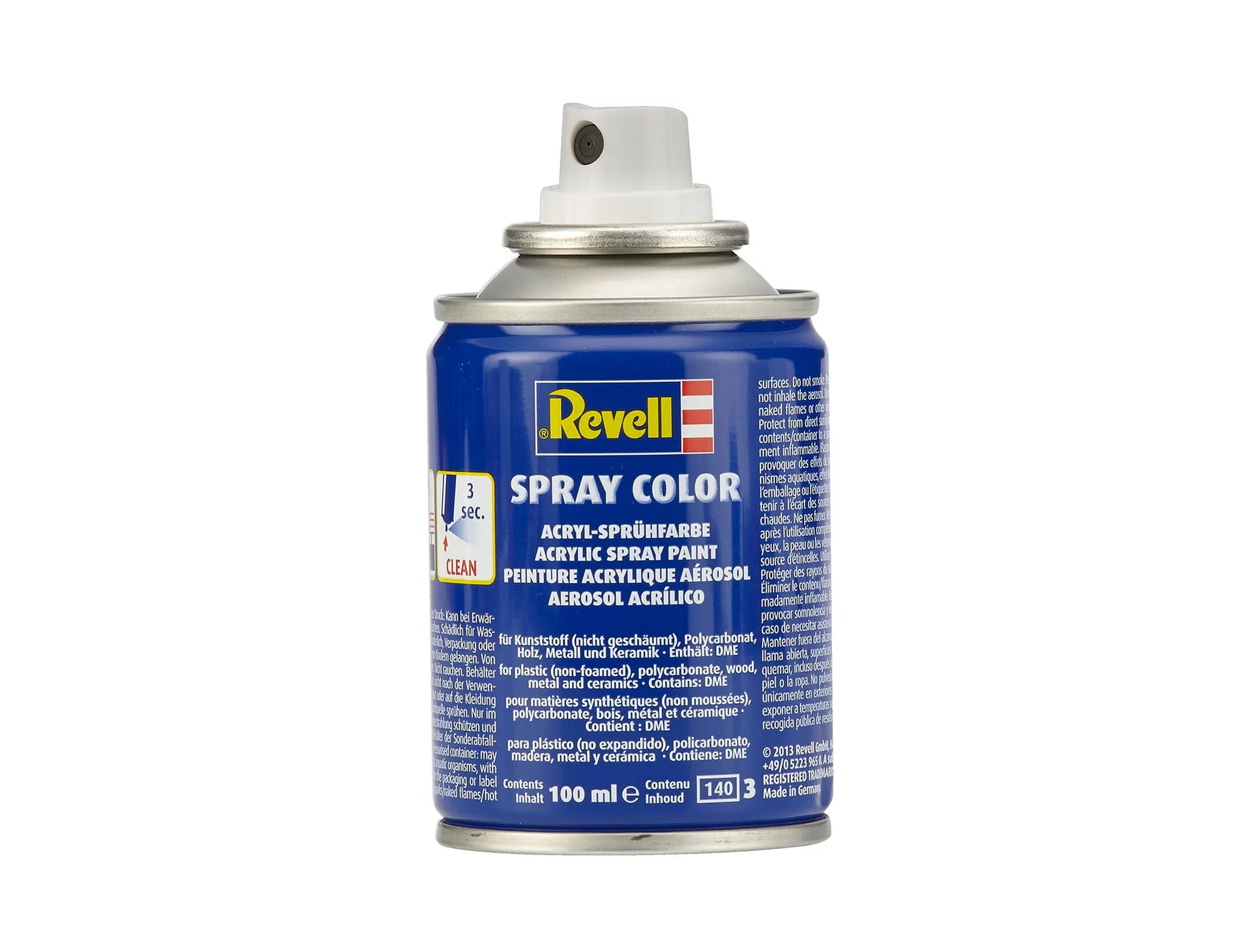 Clear "Gloss" Spray Color Acrylic Aerosol - 100ml