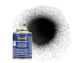 Gloss "Black" Spray Color Acrylic Aerosol - 100ml