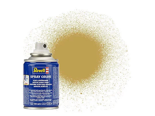 Matte "Sandy Yellow" spuitverf acryl spuitbus 100ml