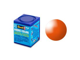Narancssárga, fényes Aqua Color 18 ml