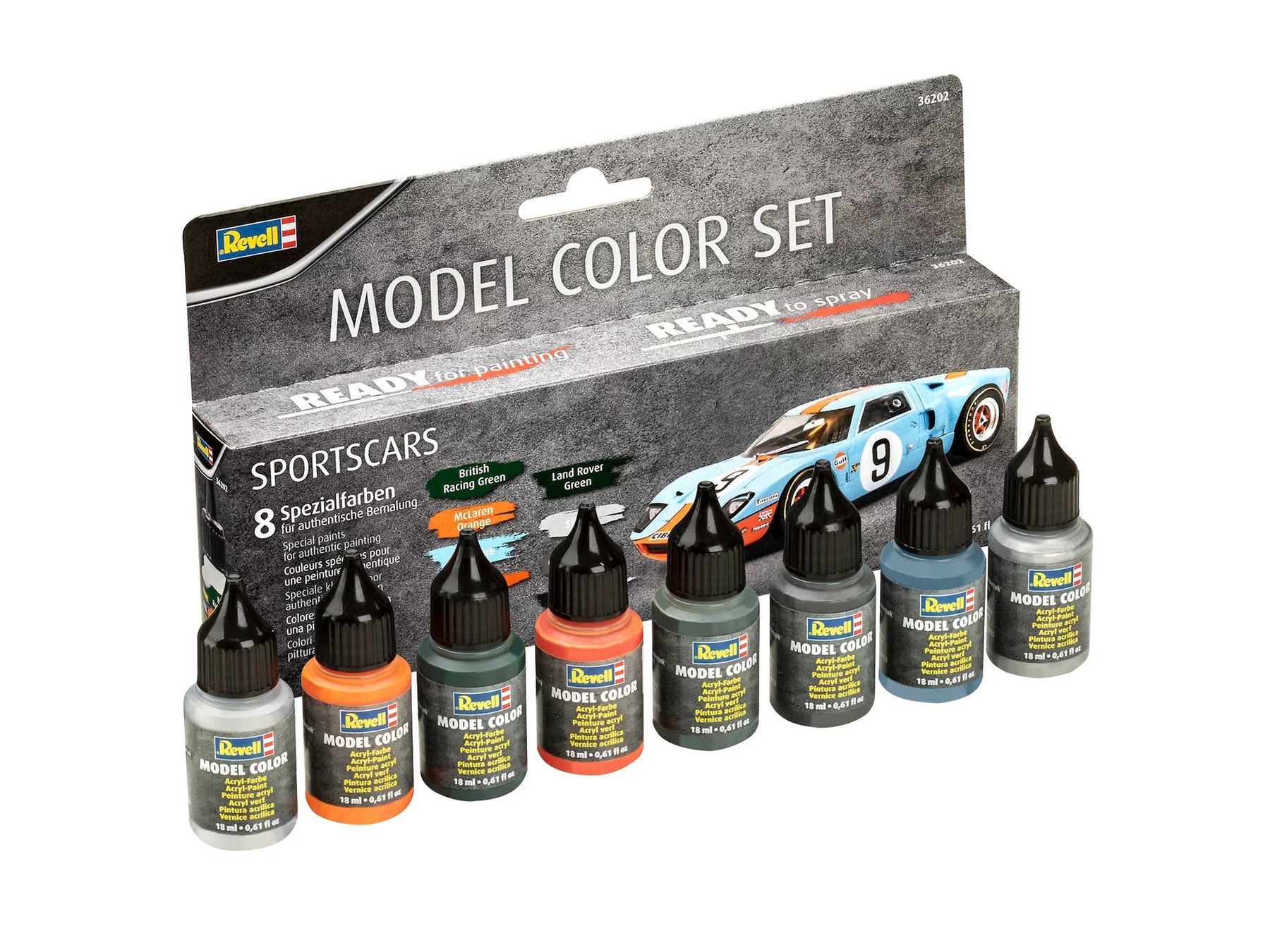 Model Color - Sportscar (8x 18ml)
