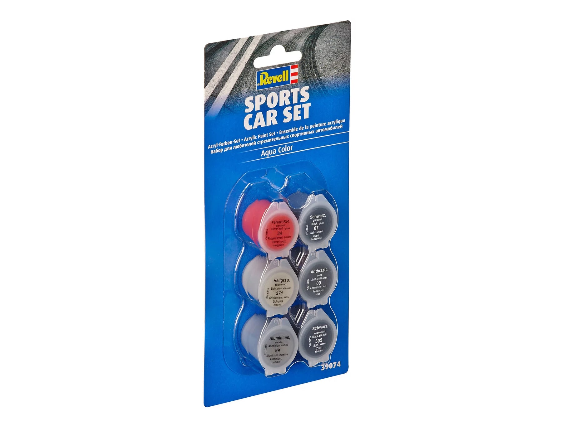 Kleurset voor sportwagens
