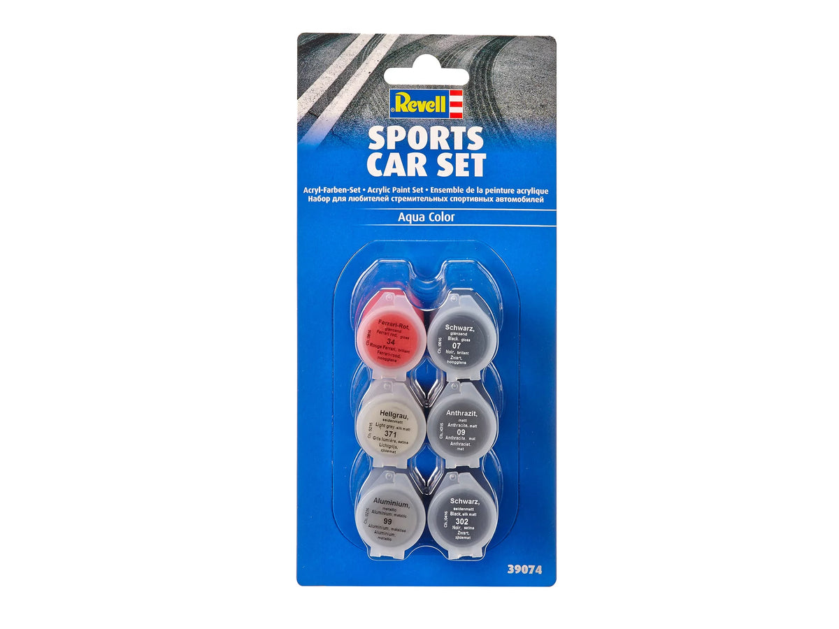 Kleurset voor sportwagens