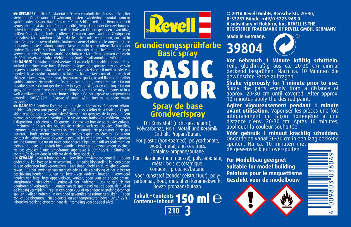 Basic-Color, Grundierungsspray 150 ml