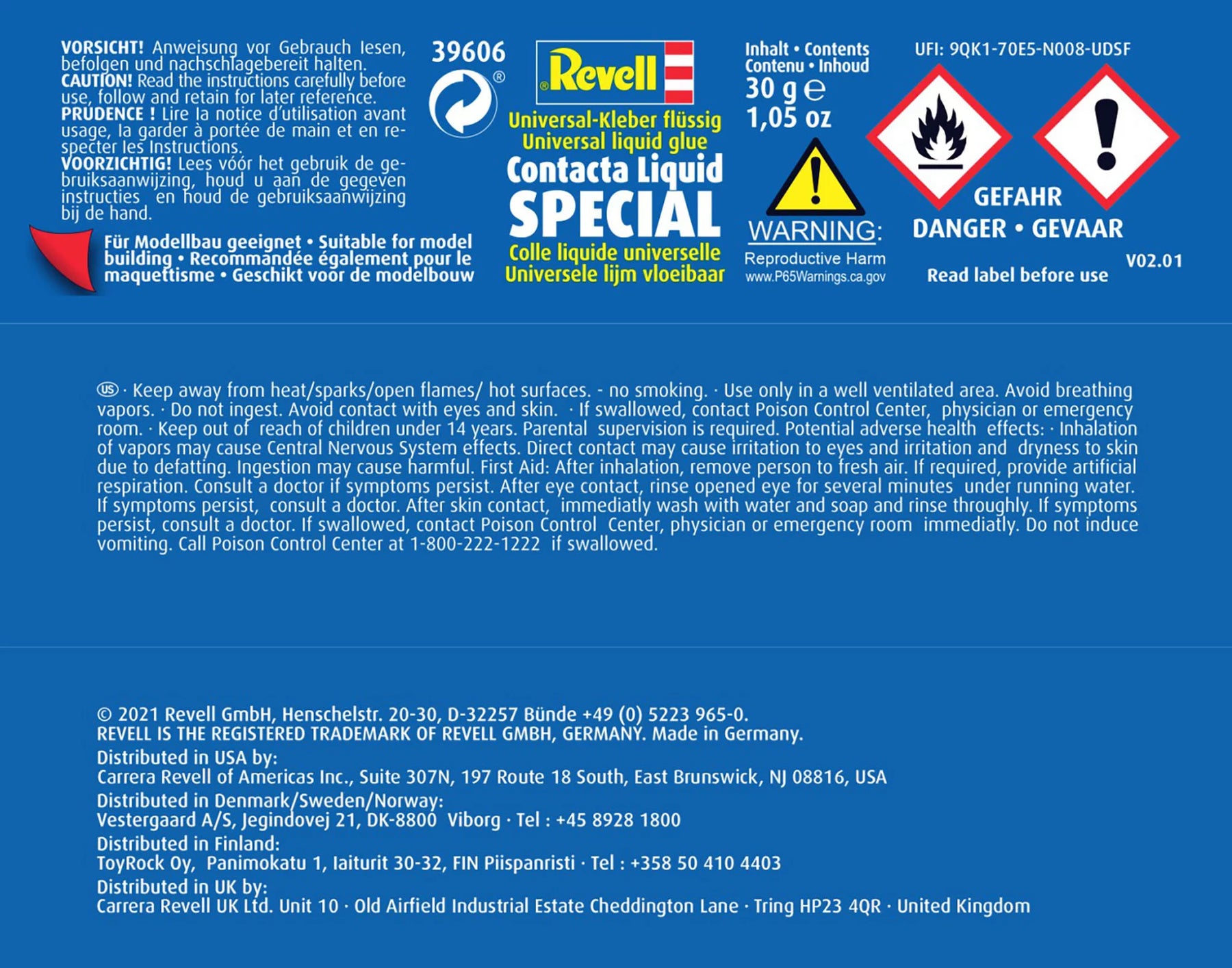Contacta Liquid Special, colle (flacon 30 g)