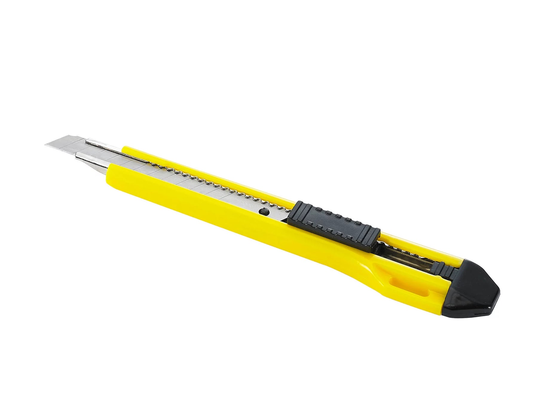 Messer mit Abbruchklinge auf Blisterkarte