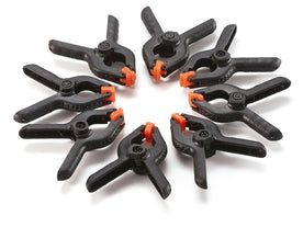 Clamp set, 8 pieces