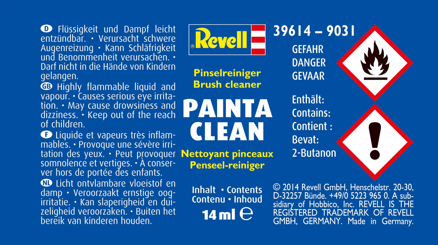Painta Clean, Pinselreiniger 100ml