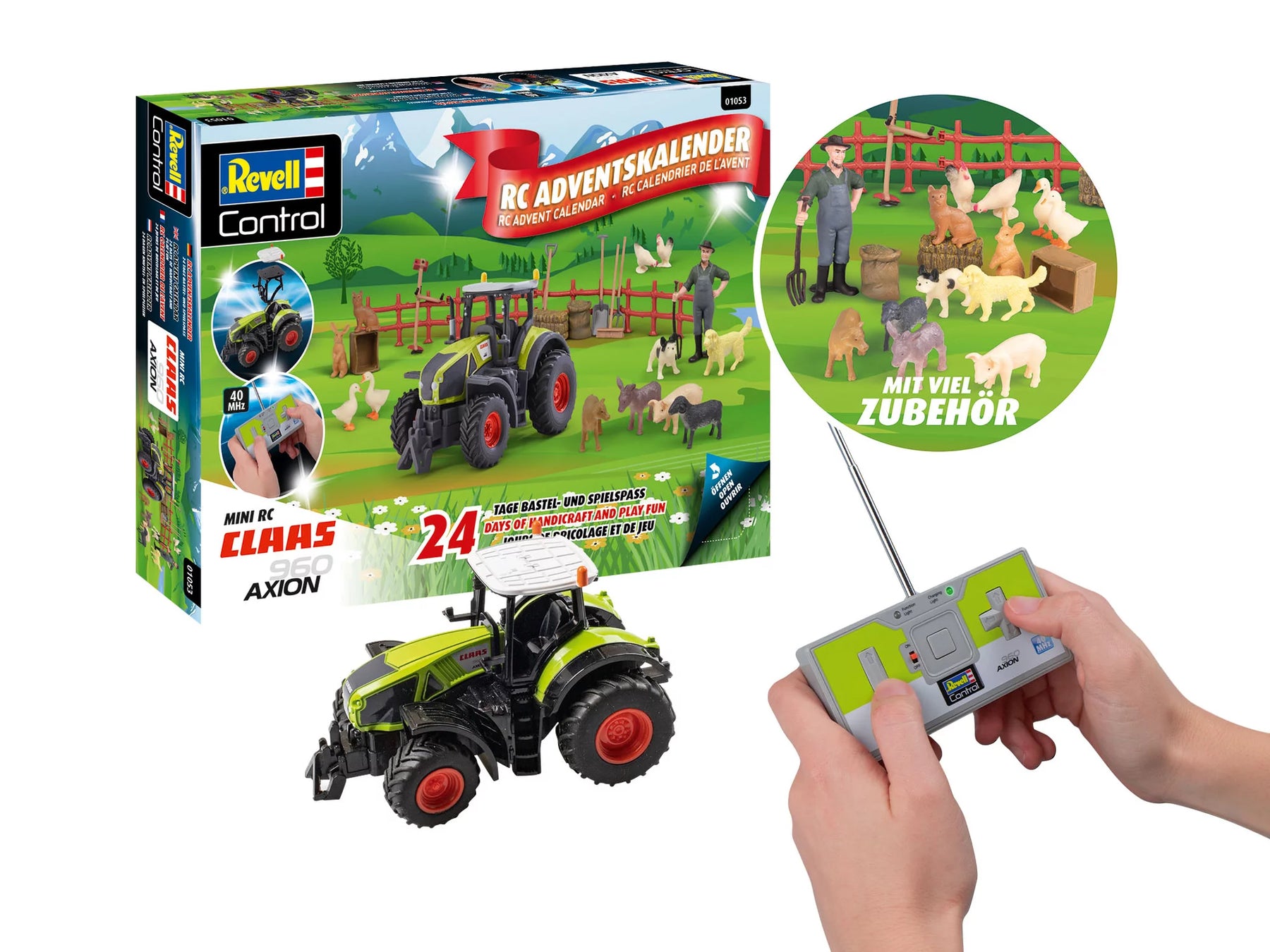 Advent calendar RC Claas Axion 960 tractor