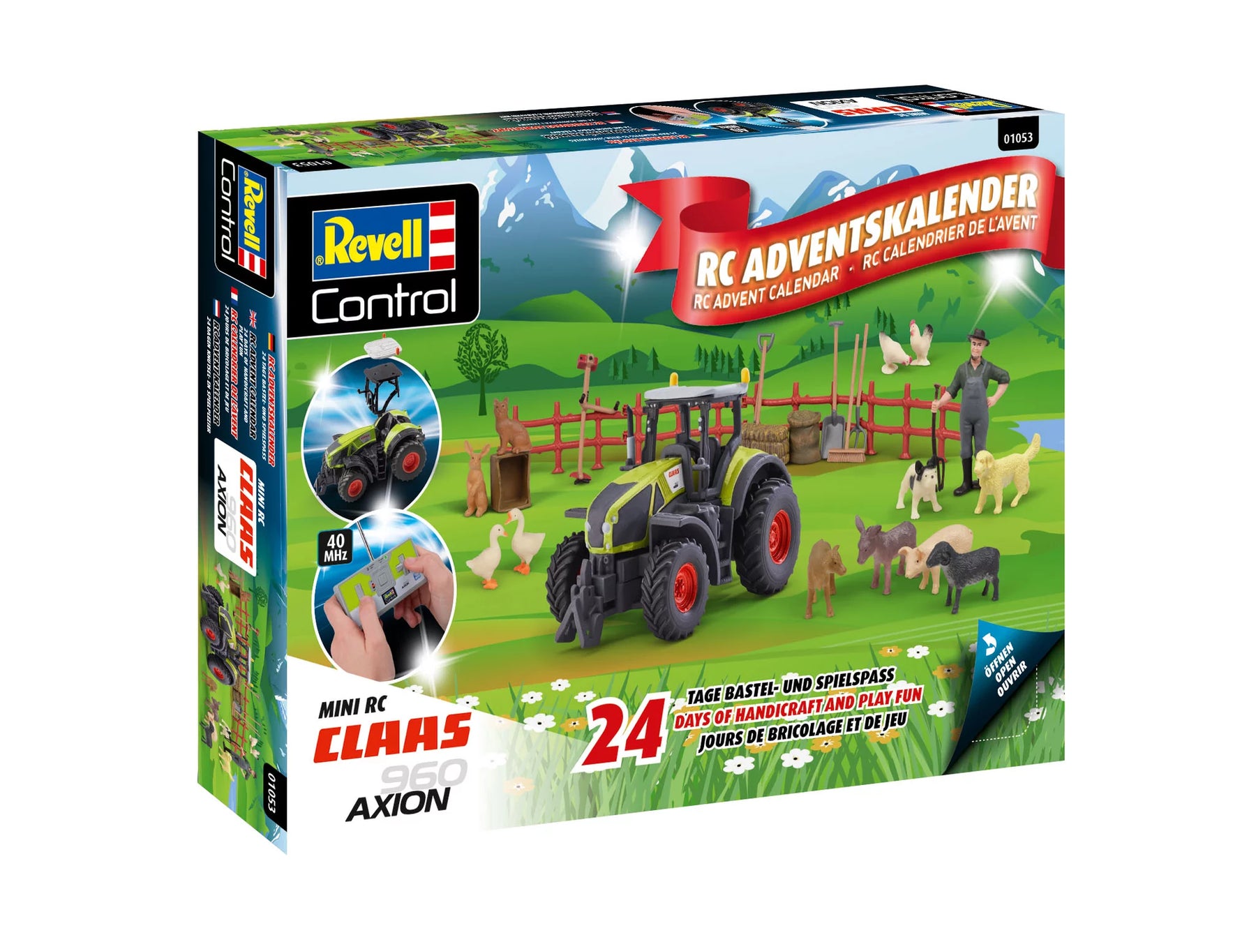 Advent calendar RC Claas Axion 960 tractor