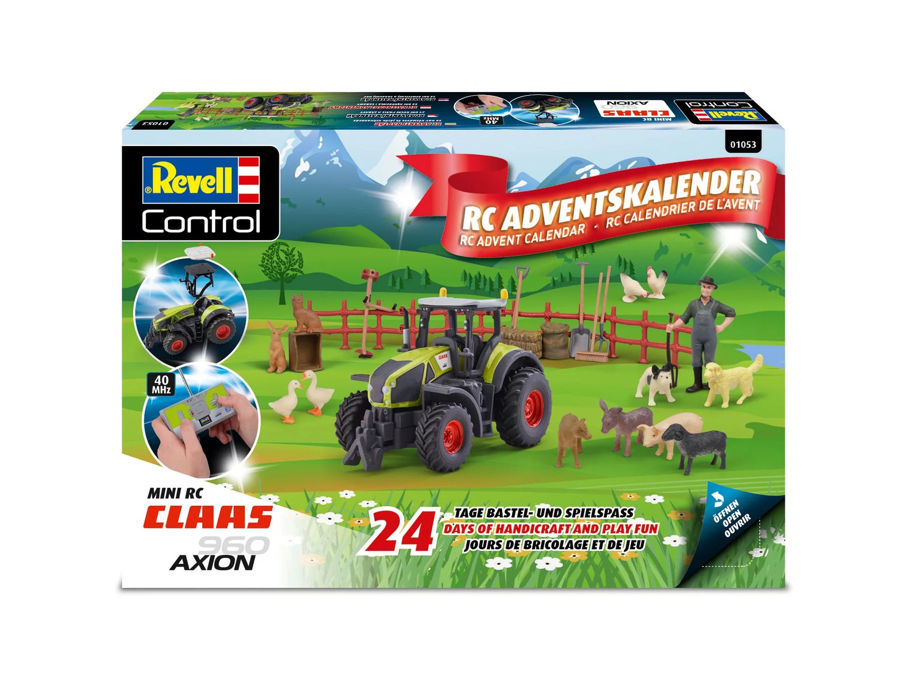 Advent calendar RC Claas Axion 960 tractor