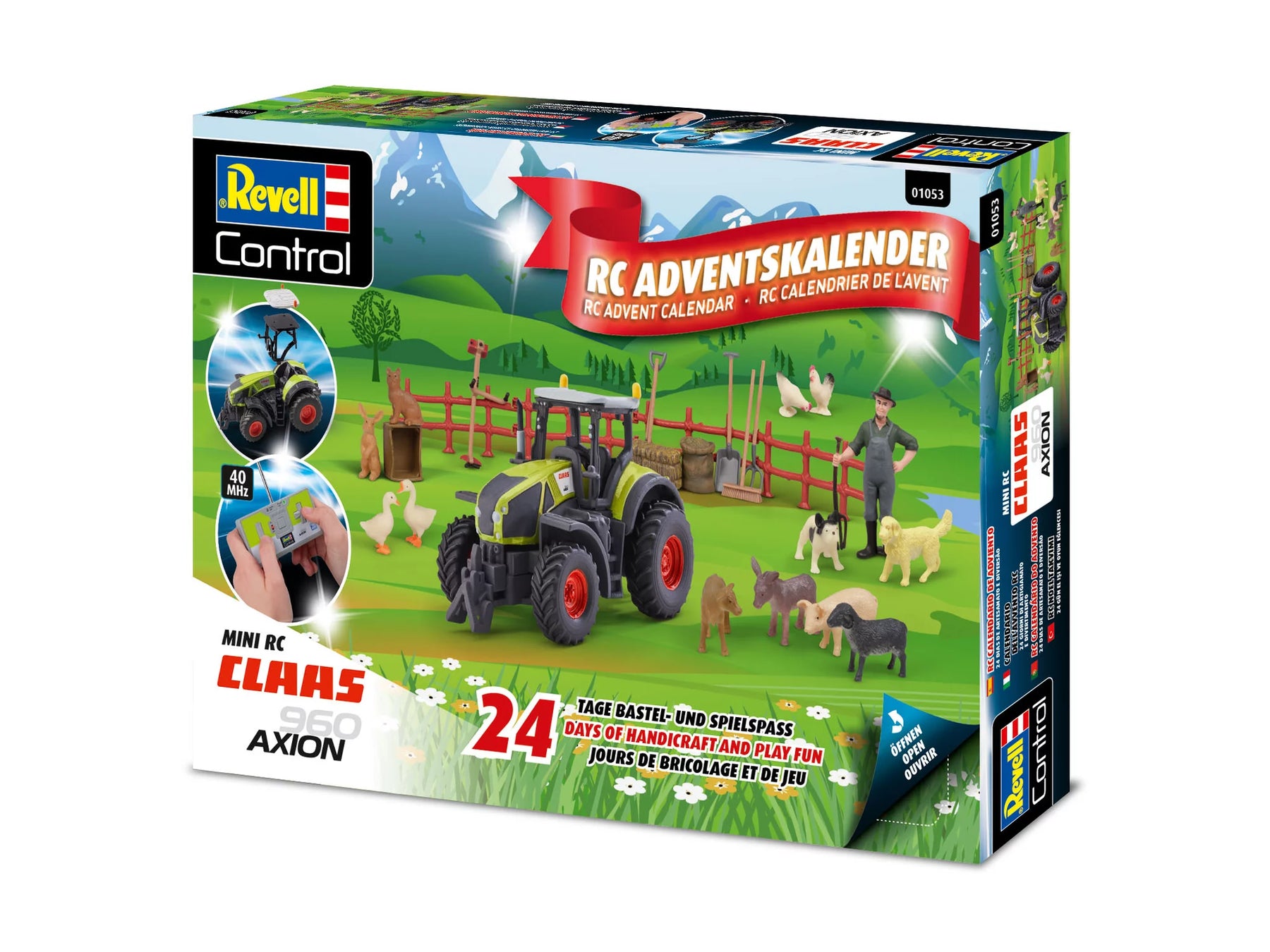 Advent calendar RC Claas Axion 960 tractor