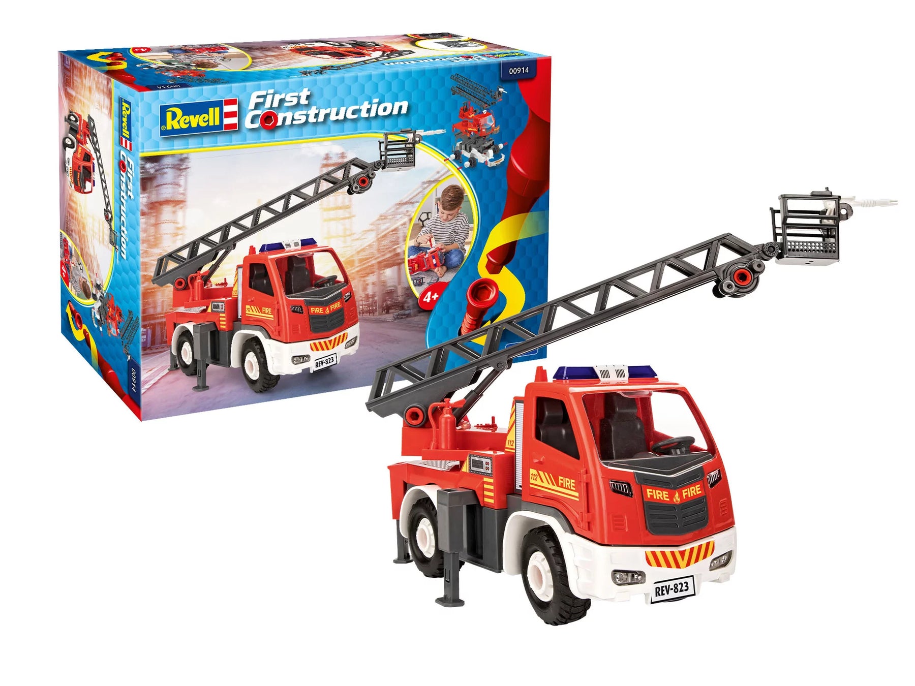Feuerwehrauto Leiterwagen