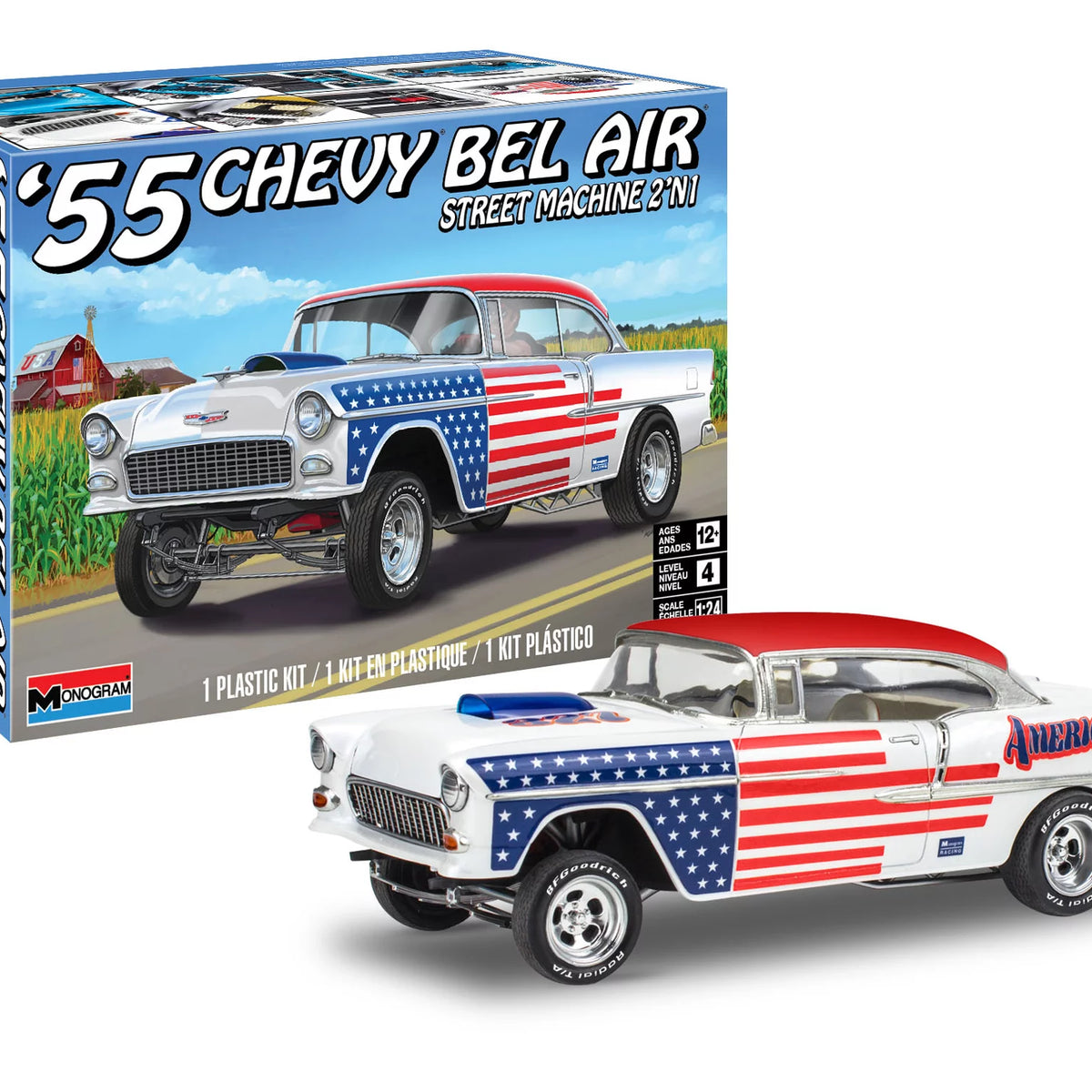 239＊■Revell '55 Chevy Street Machine1：25 239＊□Revell '55 Chevy Street Machine1：25 239＊□Revell '55