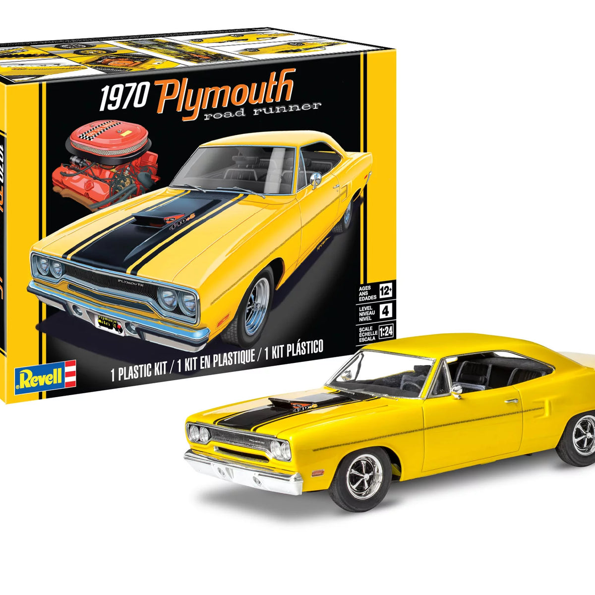 Revell '70 Plymouth Roadrunner プラモデル 70 Plymouth Road Runner
